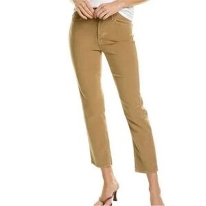 MOTHER Ankle-Length Tan Jeans